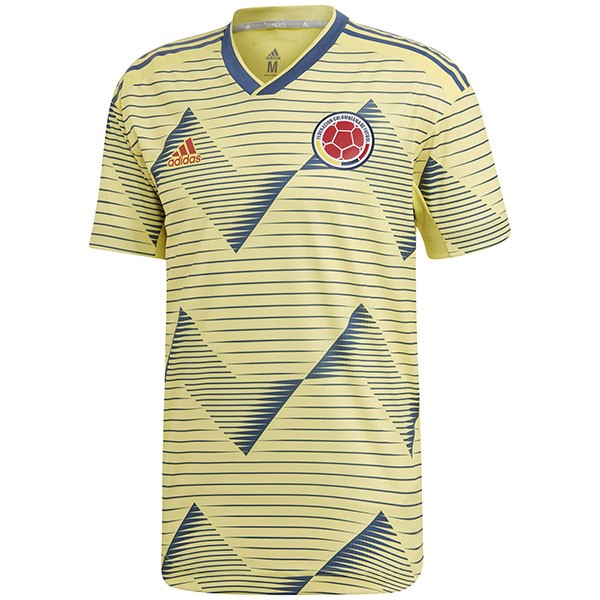 Tailandia Camiseta Colombia 1ª 2019 Amarillo